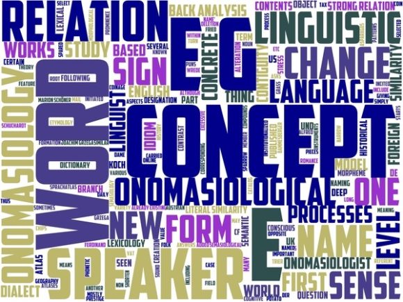 Onomasiology Wordart Book Cover.jpg: A Unique Visual Concept for Creative Projects