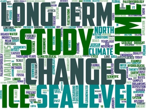 Paleohydrology Wordart Book Cover
