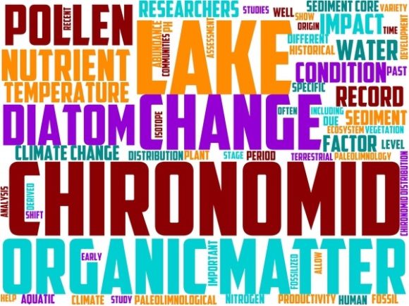 Paleolimnology Wordart Banner