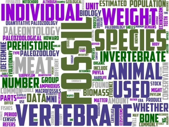 Paleozoology Wordart Crafting